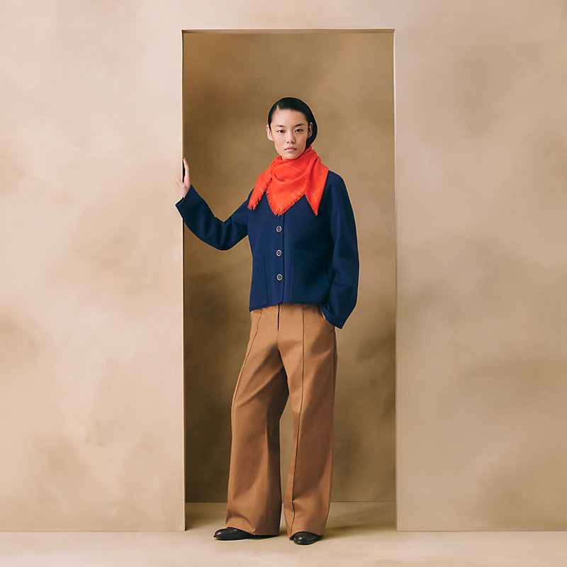 Carreaux scarf 80 | Hermès USA